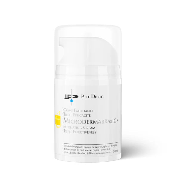 Crème exfoliante microdermabrasion triple efficacité Pro-Derm