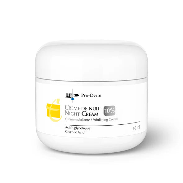 Crème de nuit AHA 10% Pro-Derm