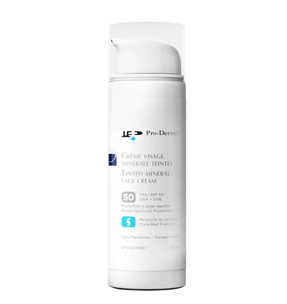 Crème Minérale Teintée Visage FPS 50 Pro-Derm